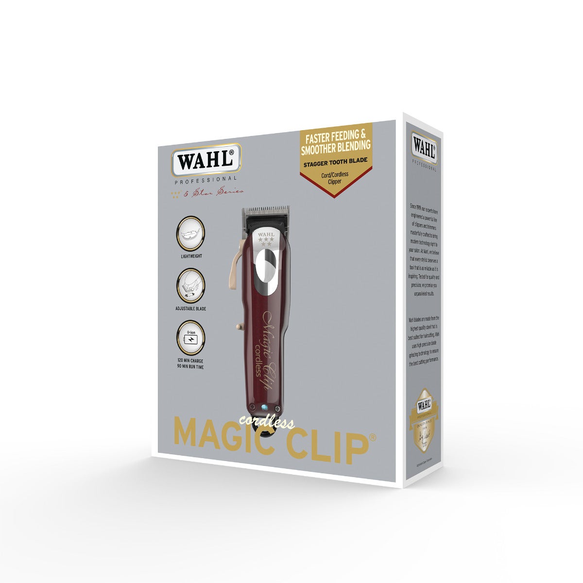 Wahl Magic Clip 5 Star vezeték nélküli hajvágó gép 08148-316H