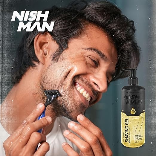 Nish Man Fresh Active (Gold One) borotvagél 400ml