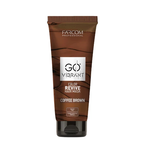 Farcom Professional GO VIBRANT Mask - Coffee Brown 200ml