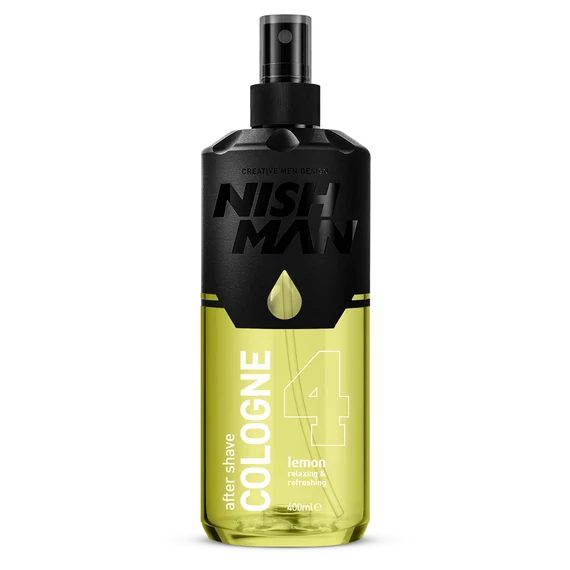 Nish Man After Shave Lotion Cologne 04 Lemon borotválkozás utáni folyadék 400ml