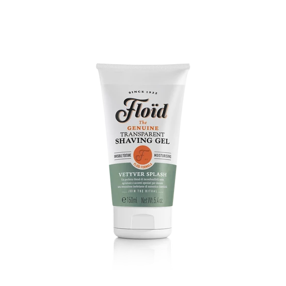 Floid Transparent Shaving Gel - Vetyver Splash borotvagél 120g