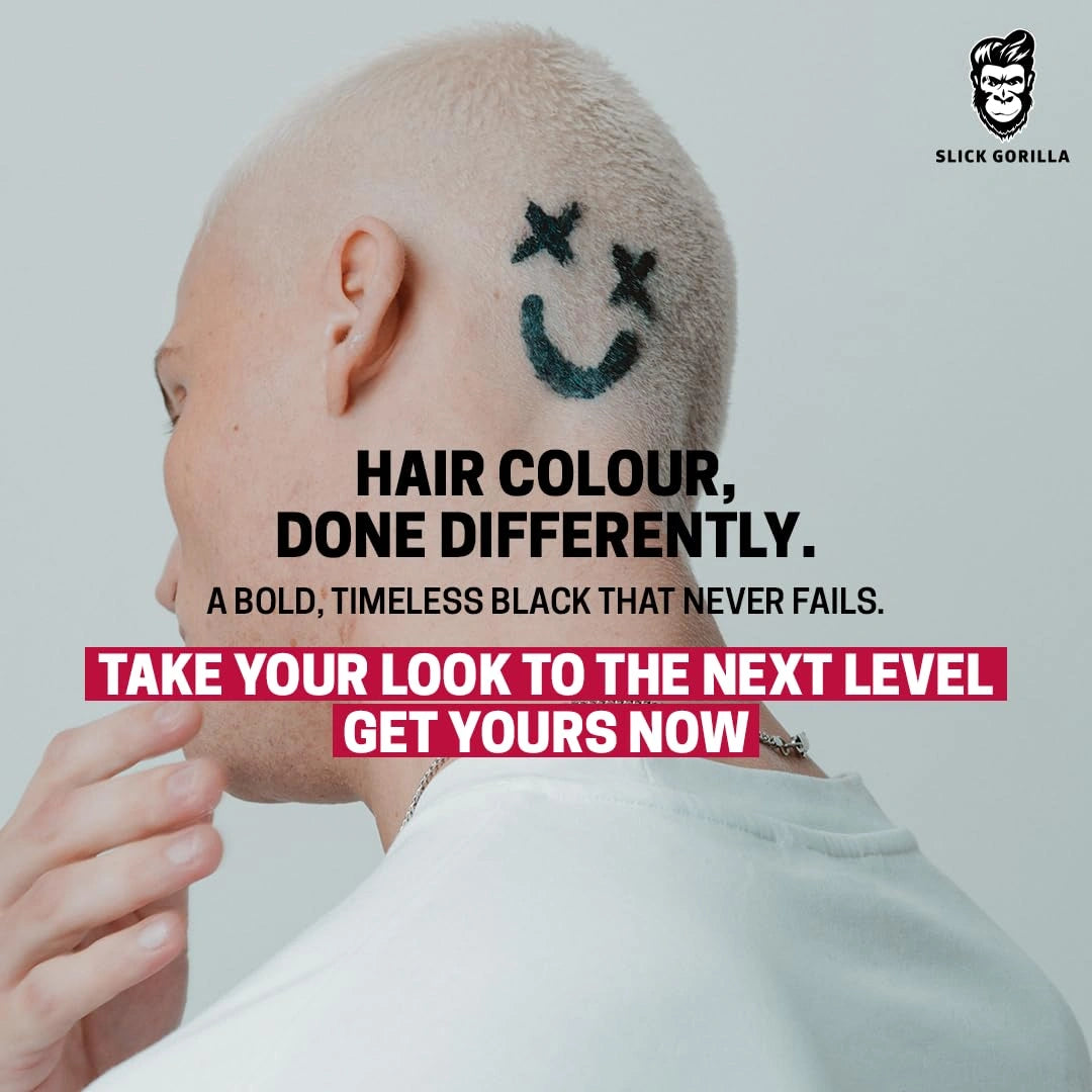 Slick Gorilla Hair Color - Black hajszínező 100ml