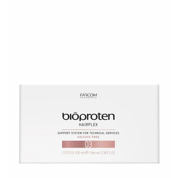 BIOPROTEN HAIRPLEX O3 DISPLAY BOX utókezelés (12 dbX100ml) BOND PROLONGER O3