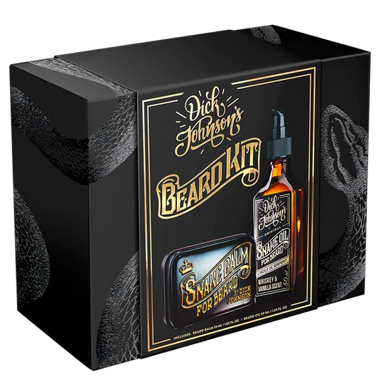 Dick Johnson Beard Kit Gift Set szakállápoló ajándék szett