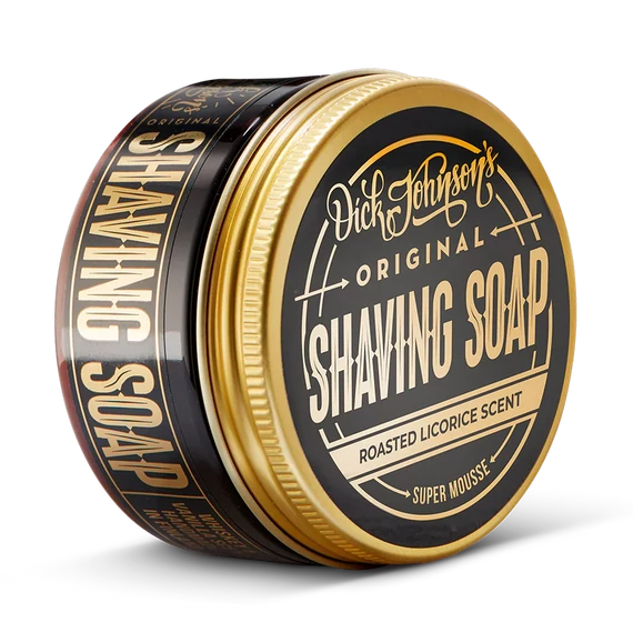 Dick Johnson - Roasted Licorice szuper habos borotvaszappan 80g