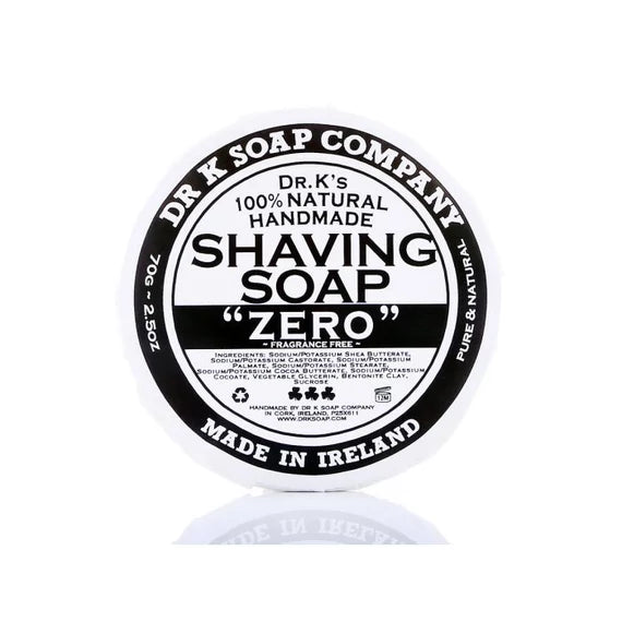 Dr K Soap Company Shaving Soap - ZERO borotvaszappan 70g