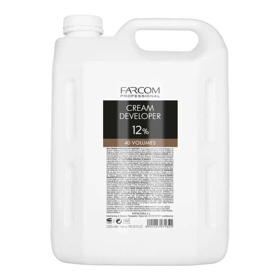 Farcom Professional Cream Developer - előhívó 40 VOL (12%) 3500ml