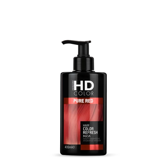 Farcom HD Hair Color Refresh hajpakolás - tiszta vörös 400ml