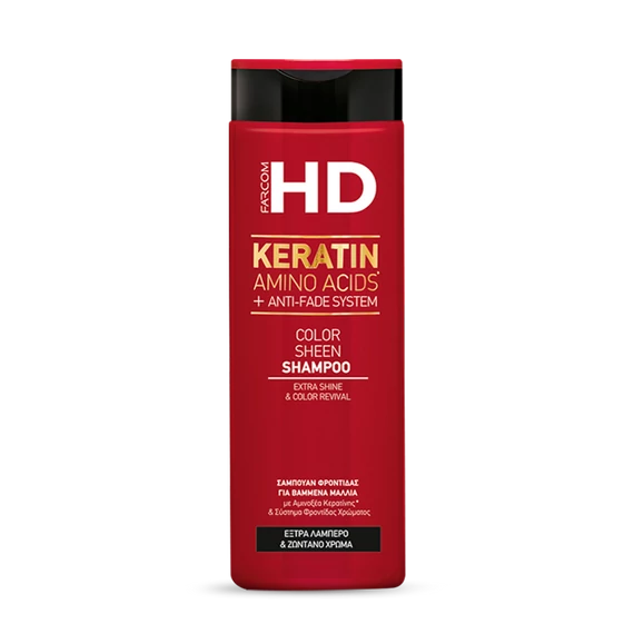 Farcom HD Color Sheen sampon festett hajra 400ml