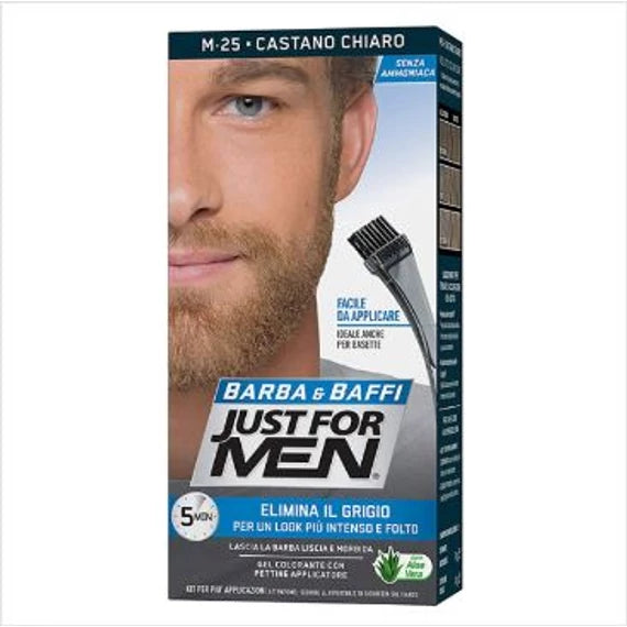 Just For Men Beard Color Light Brown M-25 szakállfesték