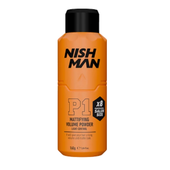 Nish Man Mattifying Volume (P1) hajformázó por (salon size) 160g