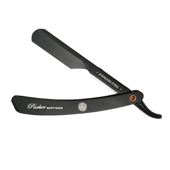 Parker PTBMETAL Straight Razor (black) borotva