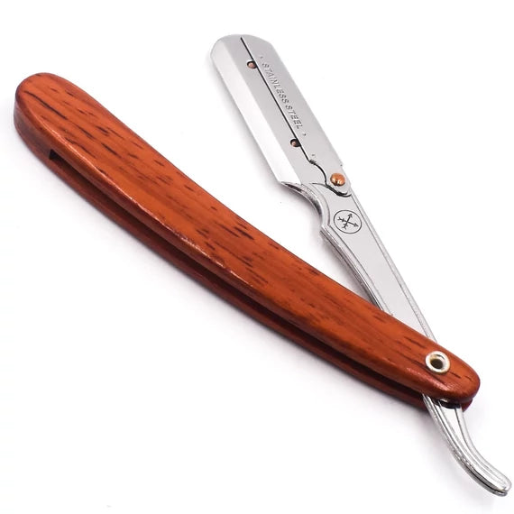 Parker SRRW Shavette Straight Razor Wood Handle borbély borotva