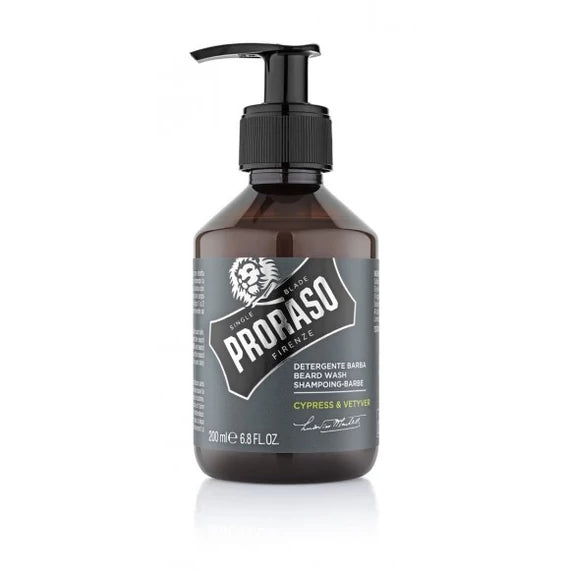 Proraso Cypress & Vetyver szakállmosó 200ml