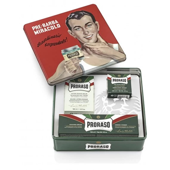 Proraso Vintage Tin Refresh (Gino) ajándékszett
