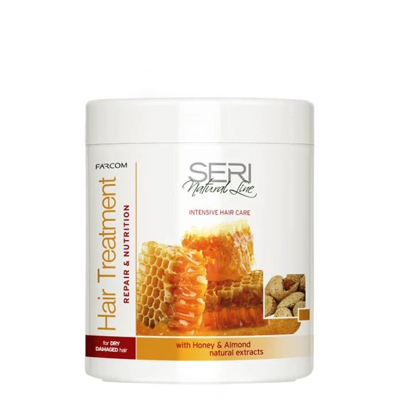SERI NATURAL LINE gyors-pakolás száraz, sérült hajra 1000ml