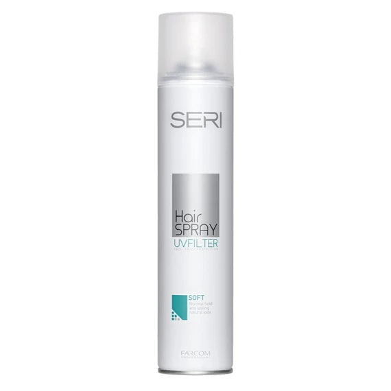 SERI HAIR SPRAY SOFT közepes tartású, természetes fényű hajlakk 400ml