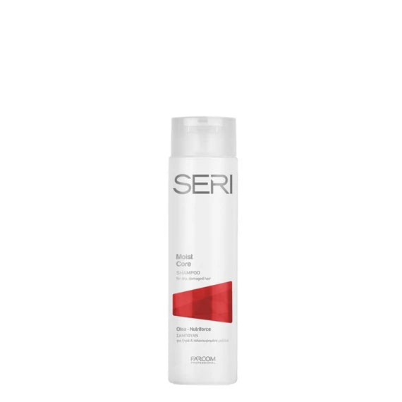 SERI MOIST CORE Olea-Nutriforce sampon, száraz, töredezett, sérült hajra 300ml