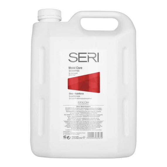 SERI MOIST CORE Olea-Nutriforce sampon, száraz, töredezett, sérült hajra 3500ml