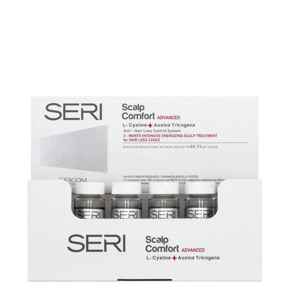 SERI SCALP COMPFORT ADVANCED hajhullás elleni ampullák 12X10ml