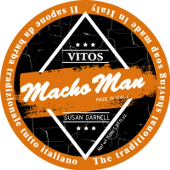 Vitos Shaving Soap Macho Man borotvaszappan 150ml