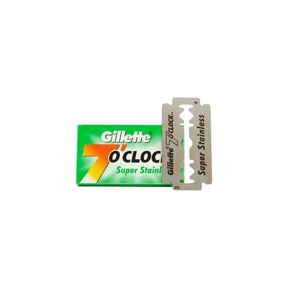 Gillette 7 O'Clock Green DE blades borotvapenge (5db/csom.)