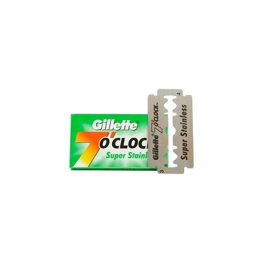 Gillette 7 O'Clock Green DE blades borotvapenge (5db/csom.)