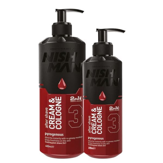 Nish Man Cream&Cologne borotválkozás utáni balzsam (03) Pyrogeneous 400ml