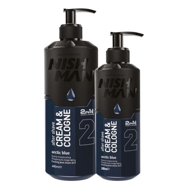 Nish Man Cream&Cologne borotválkozás utáni balzsam (02) Arctic Blue 400ml
