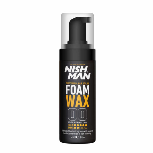 Nish Man Foam Wax (00) beszárító hab 150ml