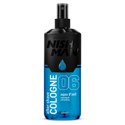 Nish Man After Shave Lotion Cologne 06 Aqua d'Asil borotválkozás utáni folyadék 400ml