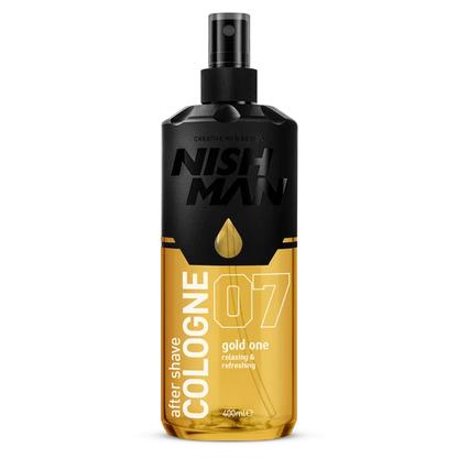 Nish Man After Shave Lotion Cologne 07 Gold One borotválkozás utáni folyadék 400ml