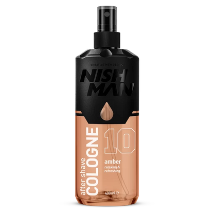 Nish Man After Shave Lotion Cologne 10 Amber borotválkozás utáni folyadék 400ml