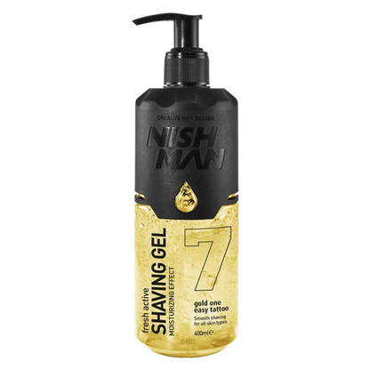 Nish Man Fresh Active (Gold One) borotvagél 400ml