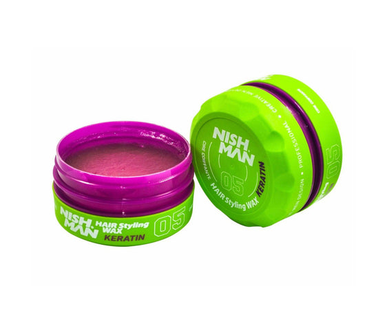 Nish Man hajformázó (05) Keratin Wax 150ml