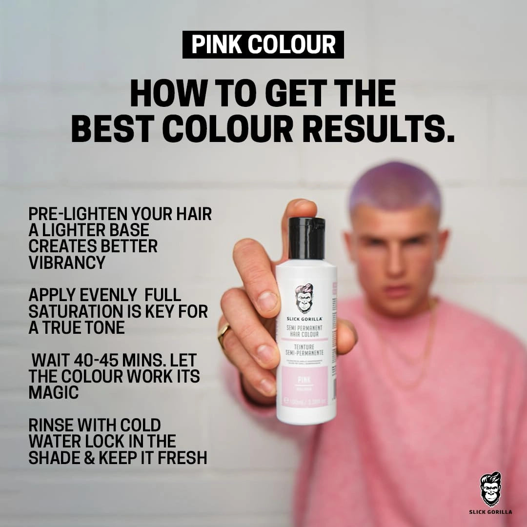 Slick Gorilla Hair Color - Pink hajszínező 100ml