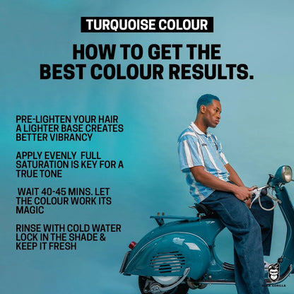 Slick Gorilla Hair Color - Turquoise hajszínező 100ml