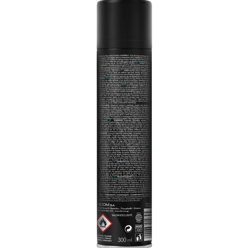 Arren Ultra Hold Fixing extra erős tartású hajlakk 300ml