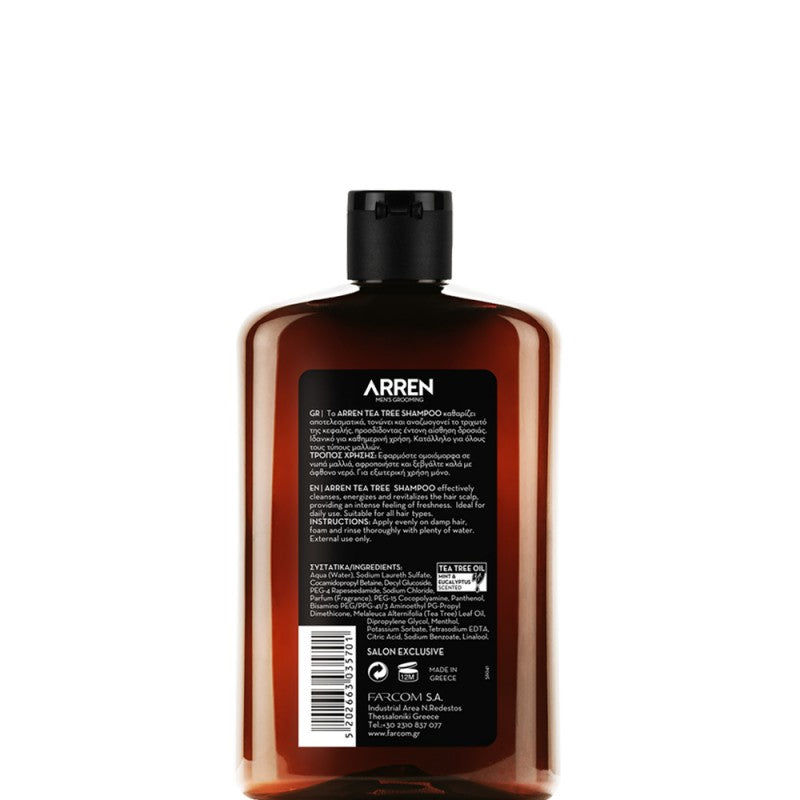Arren Tea Tree sampon, teafa olajjal  400ml