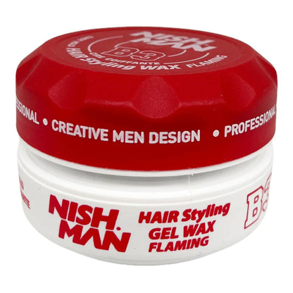Nish Man hajformázó Aqua Gel Wax (B3) Flaming 150ml
