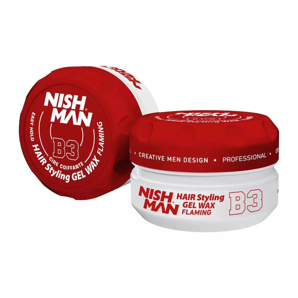 Nish Man hajformázó Aqua Gel Wax (B3) Flaming 150ml