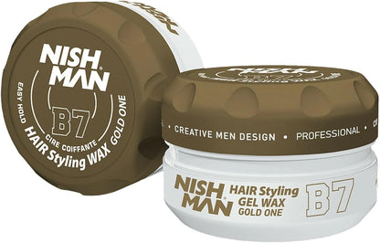 Nish Man hajformázó Aqua Gel Wax (B7) Gold One 150ml