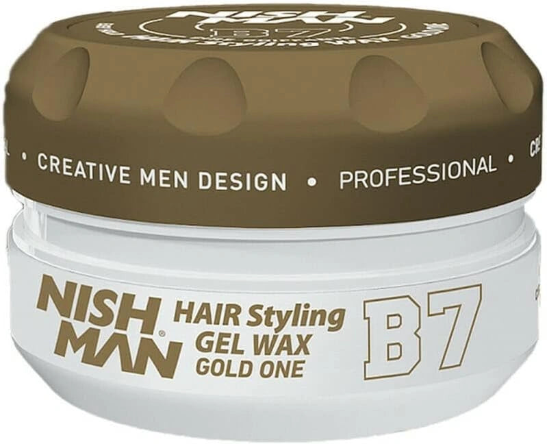 Nish Man hajformázó Aqua Gel Wax (B7) Gold One 150ml