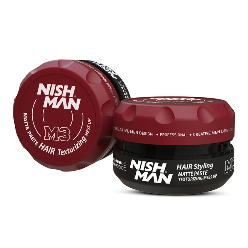 Nish Man hajformázó (M3) Texturizing Matte Paste 100ml