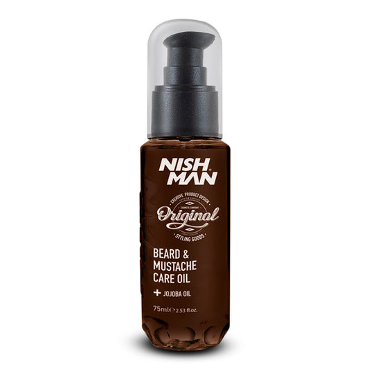 Nish Man Beard & Mustache szakáll és bajusz kondicionáló olaj