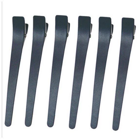 Eurostil Hair Clips Black hajcsipesz (6db) 115mm