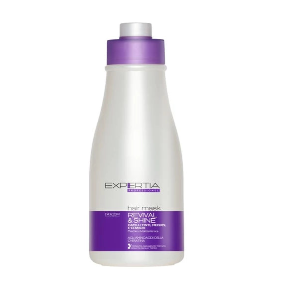 EXPERTIA HAIR MASK REVIVAL & SHINE hajpakolás festett, szőkített vagy "elfáradt" hajakhoz 1500ml