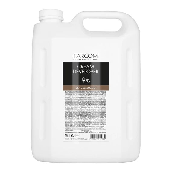 Farcom Professional Cream Developer - előhívó 30 VOL (9%) 3500ml