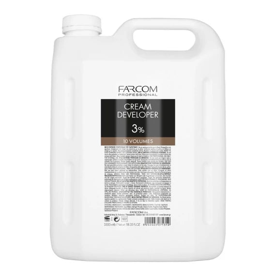 Farcom Professional Cream Developer - előhívó 10 VOL (3%) 3500ml