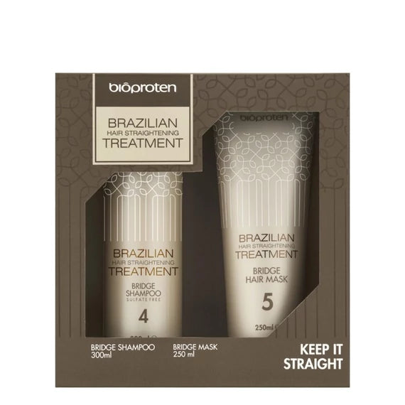 BIOPROTEN BRAZILIAN KEEP IT STRAIGHT sampon és kondicionáló utókezelés